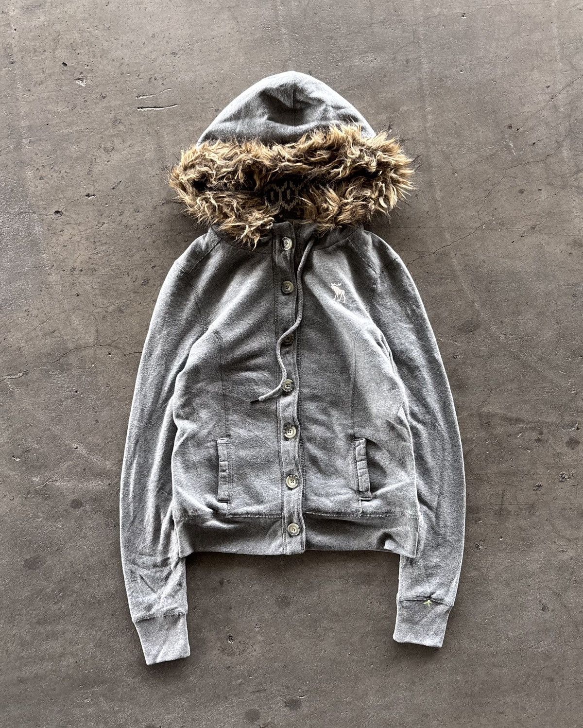 Ifsixwasnine Style Faux Fur Abercrombie Hoodie