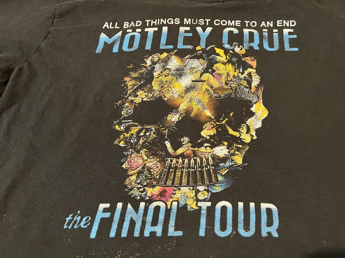 Band Tees × Vintage Motley Crue - The Final Tour Concert T-shirt 2014 Size US XL / EU 56 / 4 - 2 Thumbnail