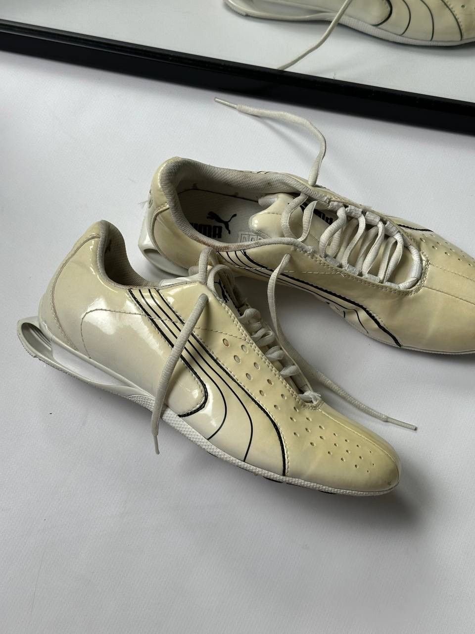 Puma 🔥Futuristic Puma Leather Shoes SpeedCat Size US 7 / EU 40 - 6 Thumbnail