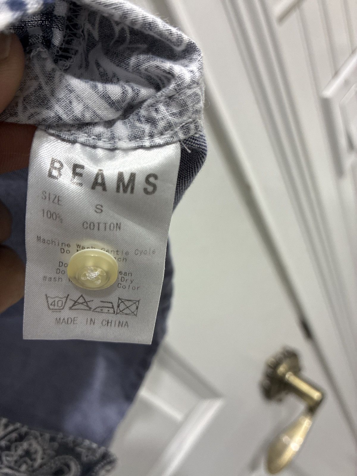 Beams Plus Beams Plus Bandana Oxford Size US S / EU 44-46 / 1 - 4 Thumbnail