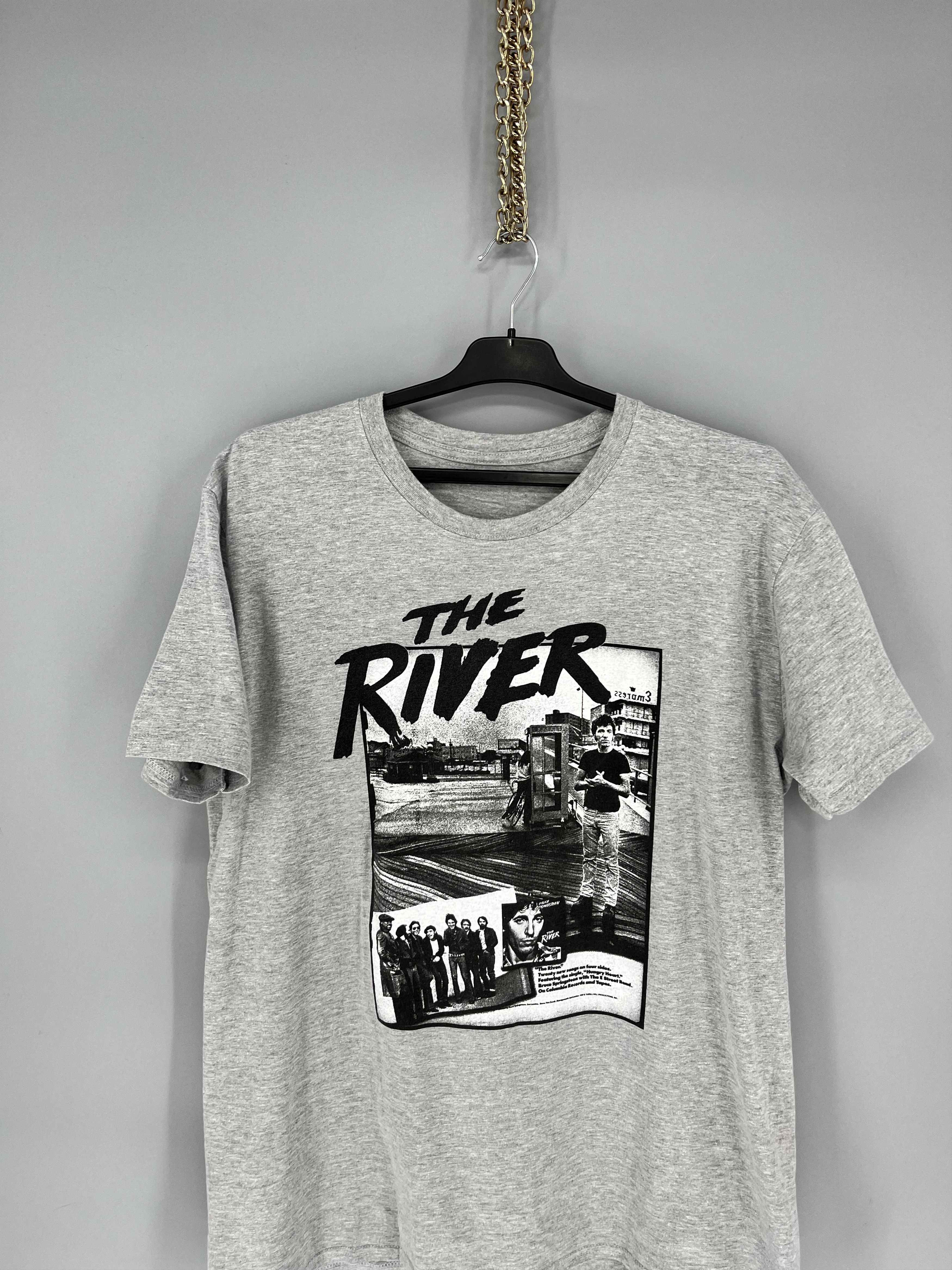 Band Tees Bruce Springsteen The River Shirt Small Double Sided USA Size US L / EU 52-54 / 3 - 6 Thumbnail