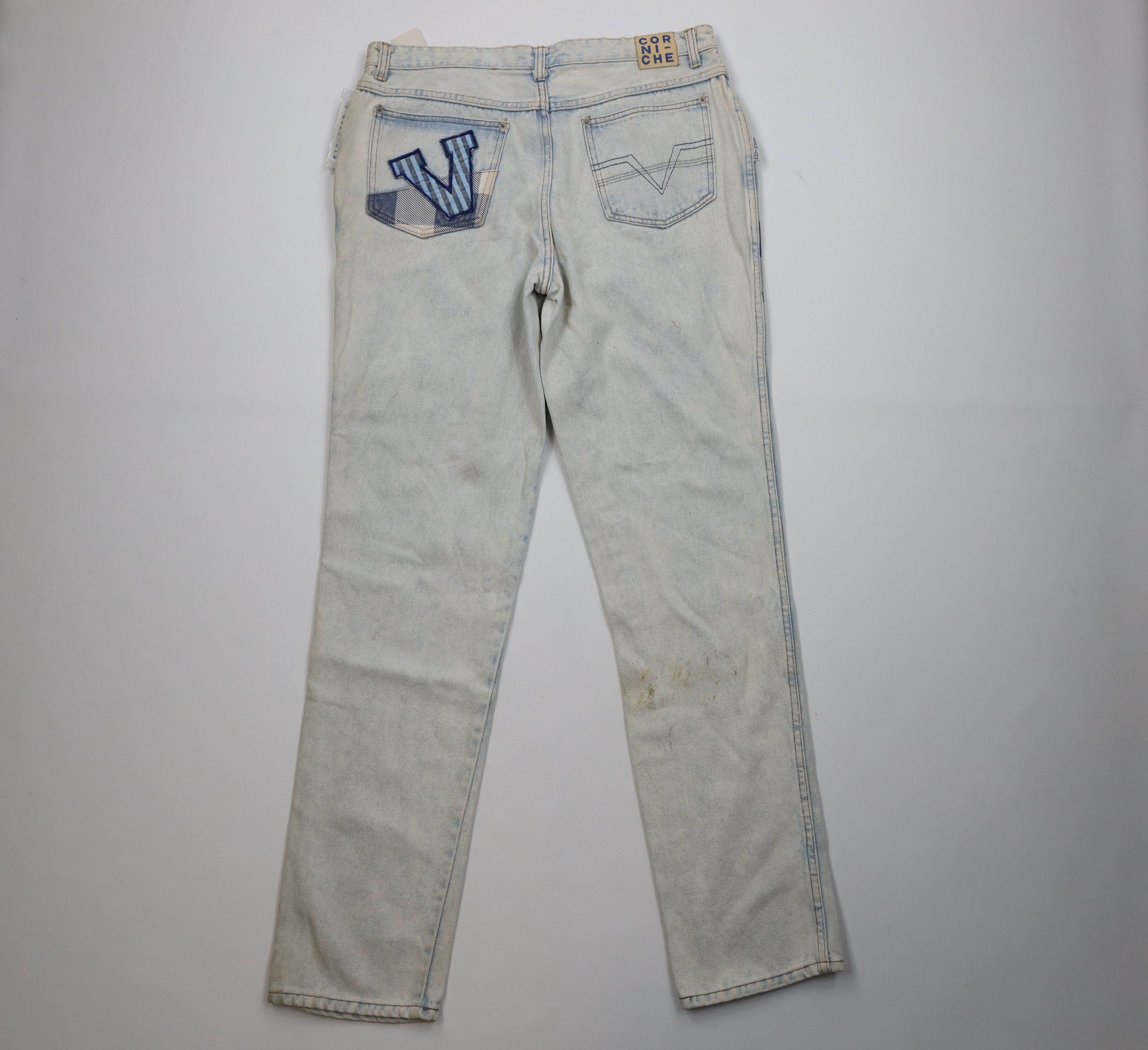 Vintage Deadstock Vintage 90s Streetwear Baggy Fit Jeans Acid Wash Size US 36 / EU 52 - 14 Thumbnail