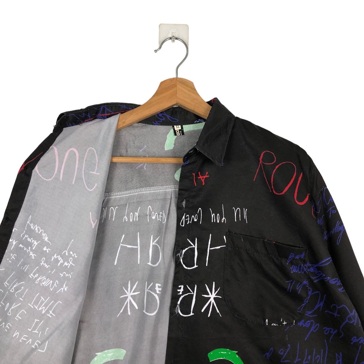 Japanese Brand 🔥COMME DES GARCONS INSPIRE DESIGN SHIRTS OVER PRINT Size US XL / EU 56 / 4 - 7 Thumbnail