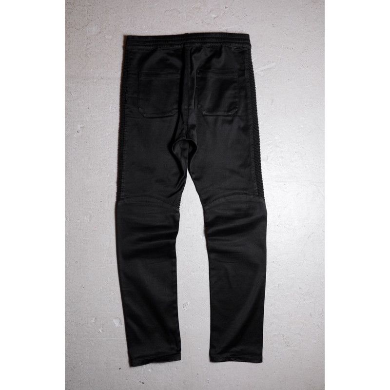 Balmain BALMAIN Ribbed Paneled Biker Sweatpants Size US 33 - 7 Thumbnail