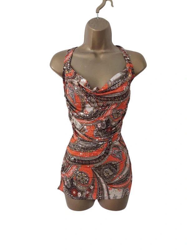 Vintage Vintage halterneck top Size S / US 4 / IT 40 - 1 Thumbnail