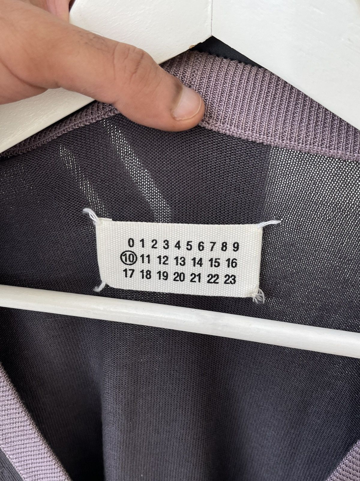 Maison Margiela Maison Margiela SS07 Grey/Purple Stripes Cardigan Size US M / EU 48-50 / 2 - 13 Thumbnail