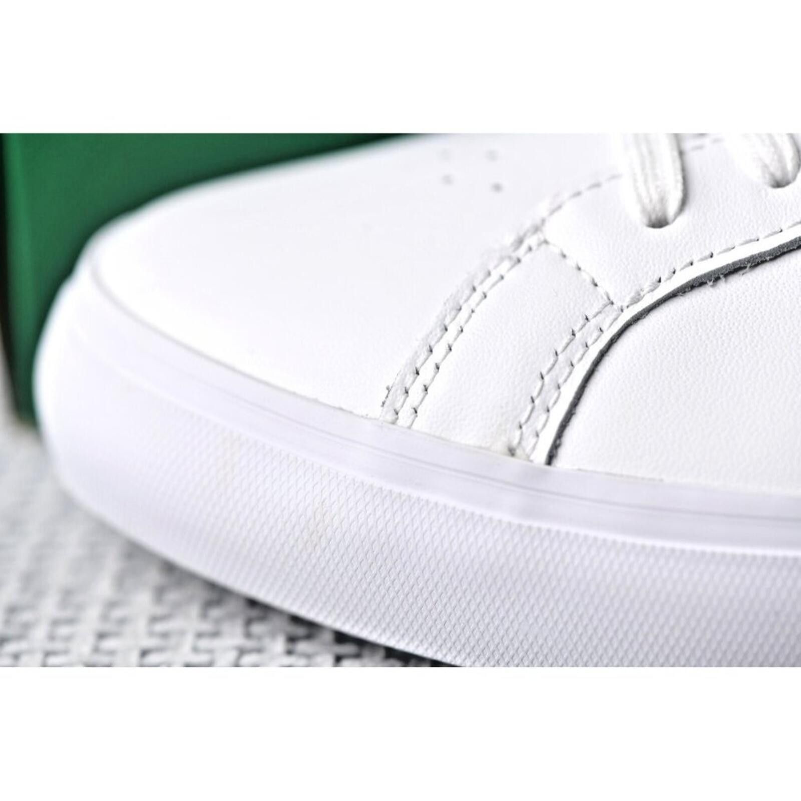 Lacoste Lacoste Lineset Powercourt 223-1 Leather SMA | White/Green Size US 11 / EU 44 - 10 Thumbnail