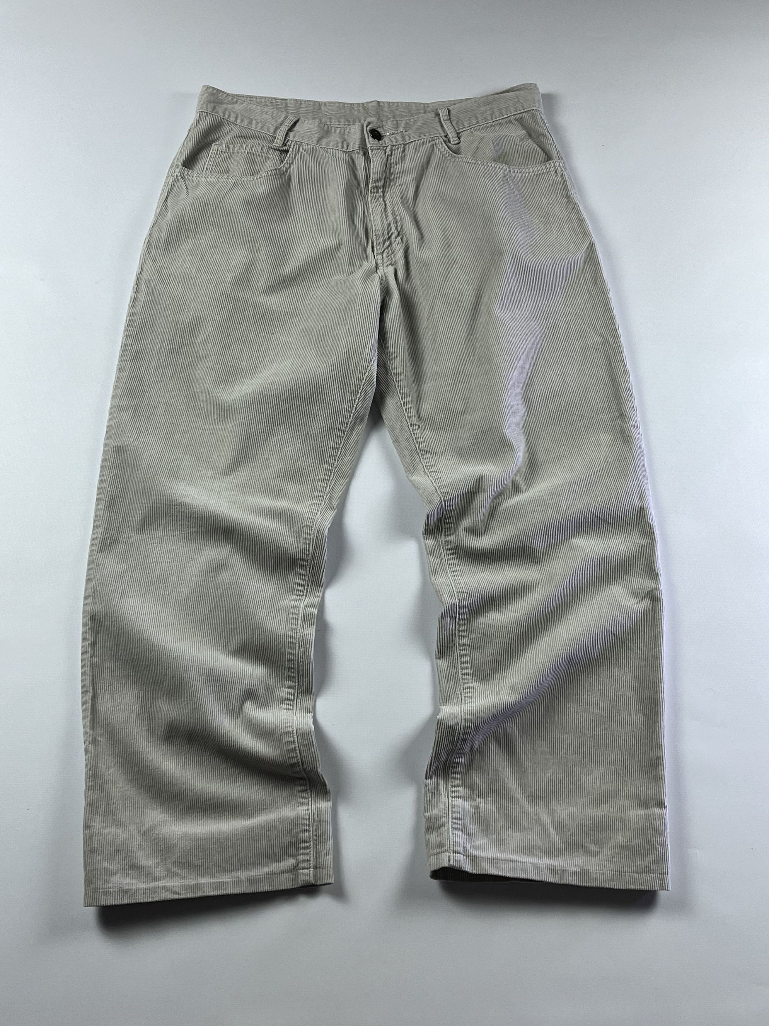 Vintage × Yves Saint Laurent 90s Yves Saint Laurent Vintage YSL Logo Velvet Pants Size US 34 / EU 50 - 6 Thumbnail