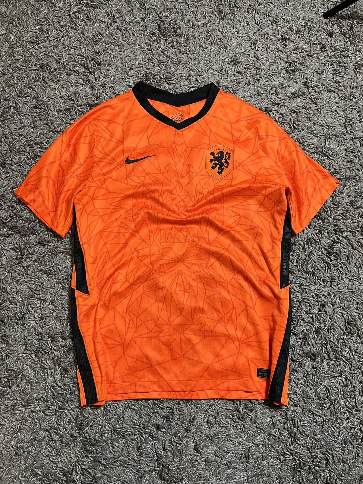 Nike NIKE NETHERLANDS 2020/21 TRIKOT SOCCER JERSEY SIZE L Size US L / EU 52-54 / 3 - 1 Thumbnail