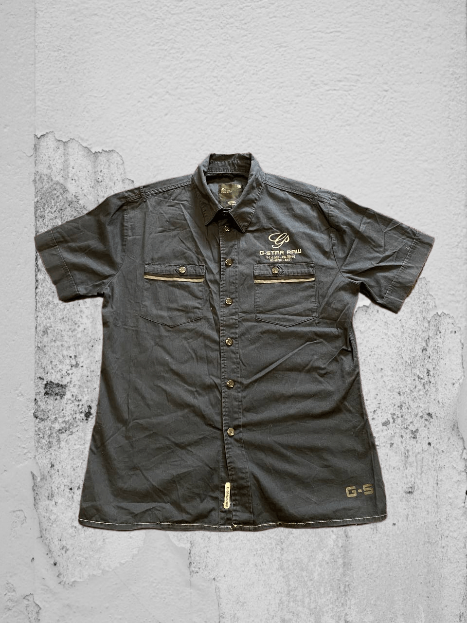G-Star G STAR STREETWEAR SHORT SLEEVE SHIRT LOGO Size US XL / EU 56 / 4 - 1 Thumbnail