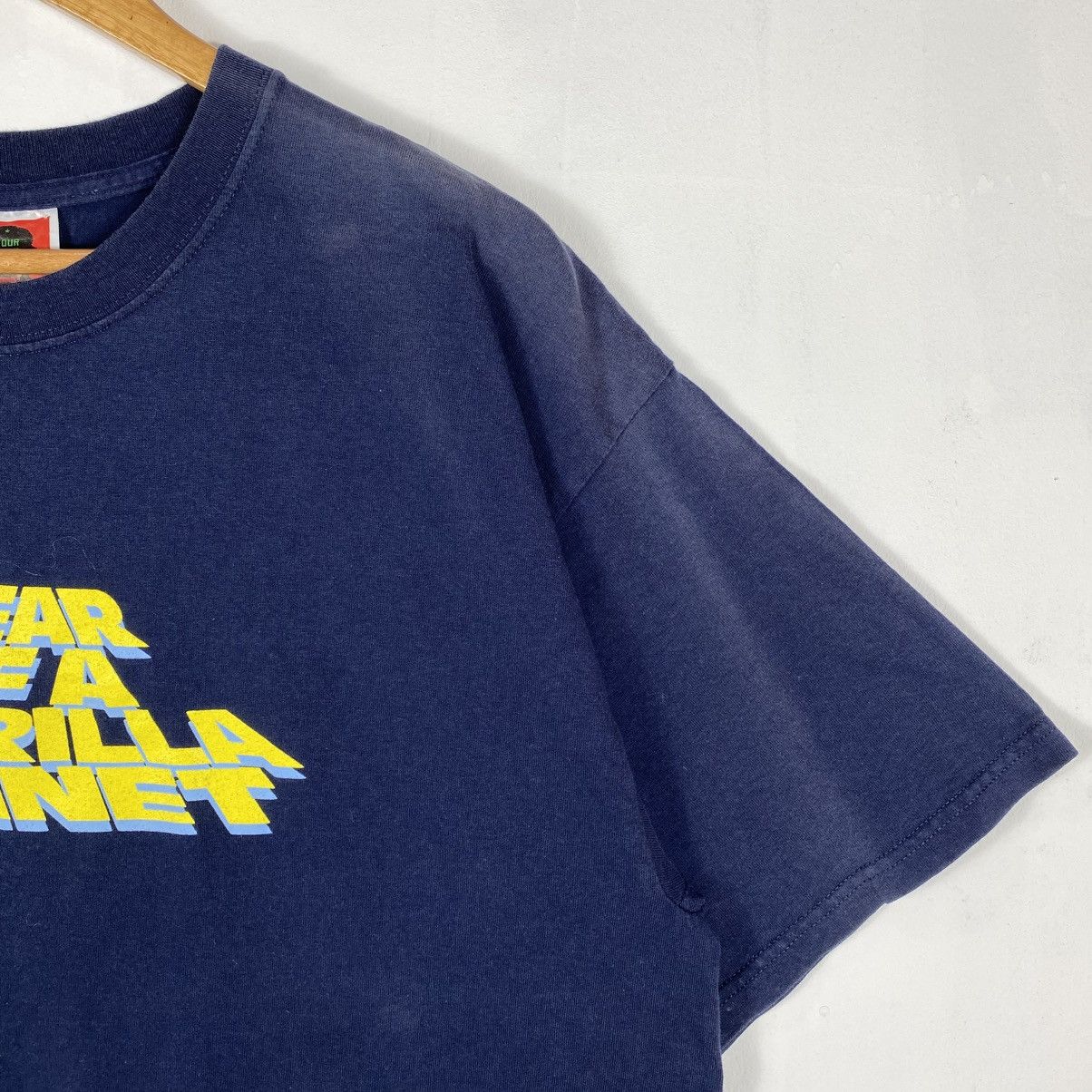 SSUR Vintage 00's SSUR Fear Of A Ssurilla Planet Faded Tee Size US XL / EU 56 / 4 - 4 Thumbnail