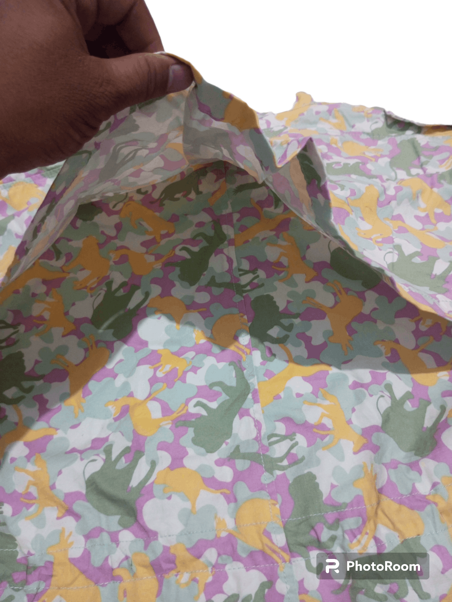 20471120 Vintage Leshop Multi pocket camo animals parka jacket Size US M / EU 48-50 / 2 - 5 Thumbnail