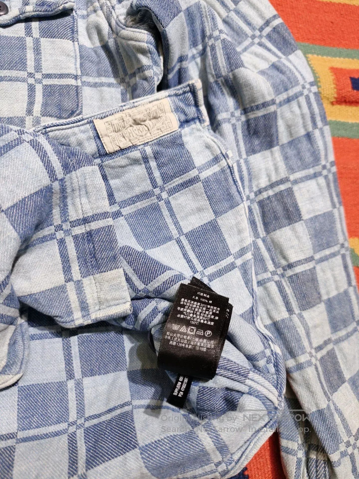 RRL Ralph Lauren RRL Ralph Lauren Classic Checkered Work Shirt. Size US S / EU 44-46 / 1 - 4 Thumbnail
