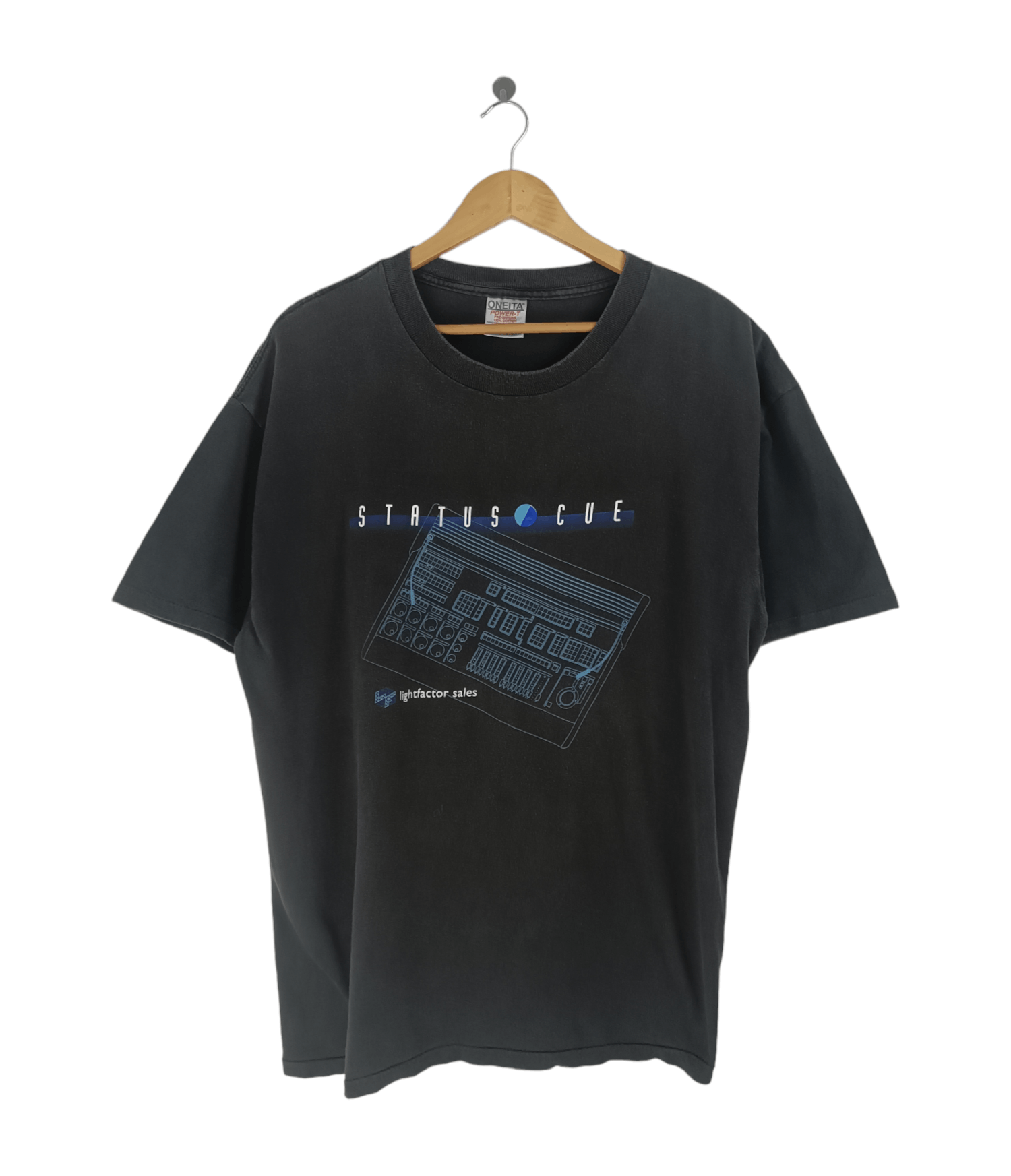 Microsoft VINTAGE 90'S STATUS CUE LIGHTFACTOR PC GEEK HARDWARE TEE Size US XL / EU 56 / 4 - 1 Thumbnail