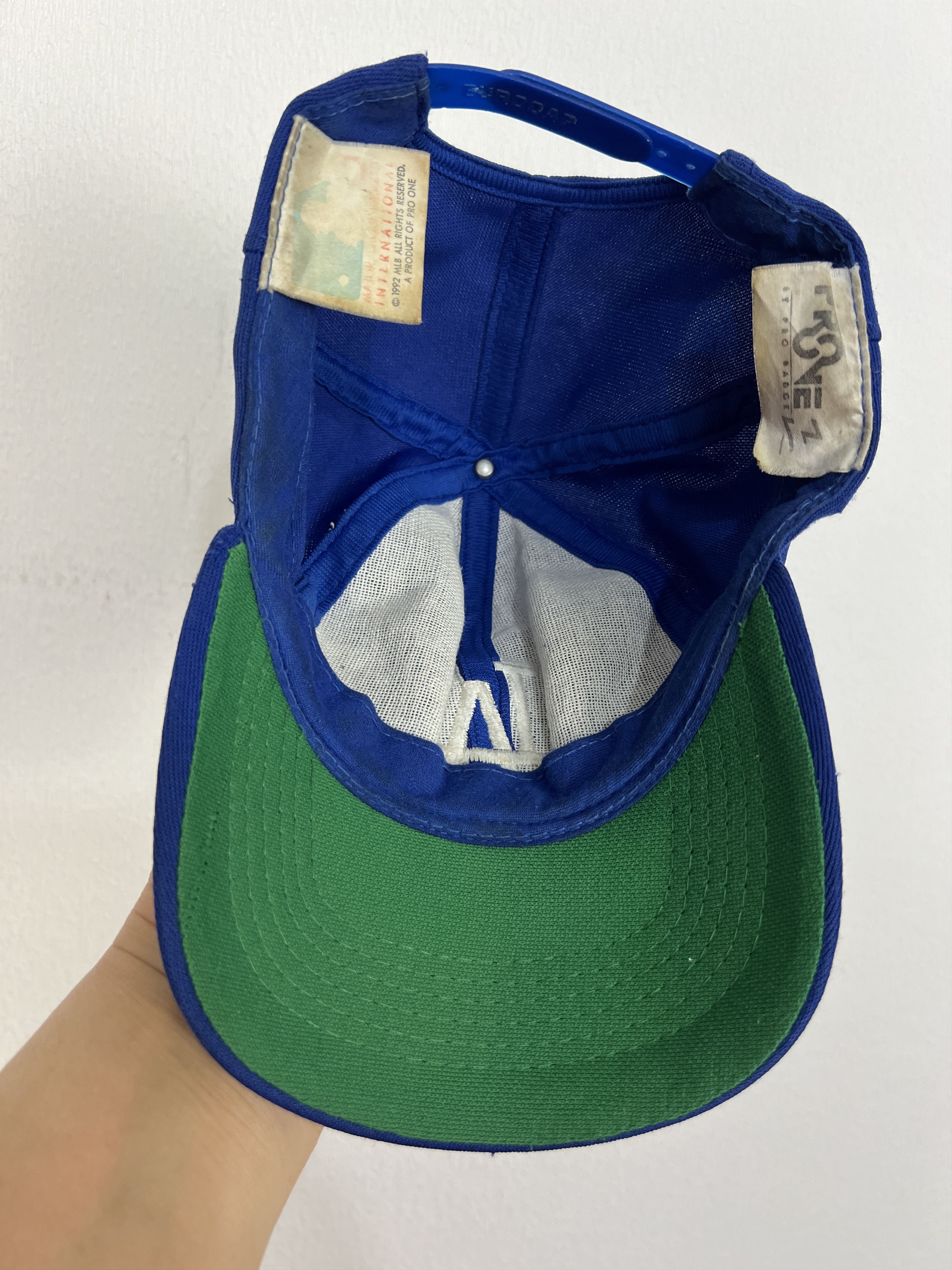 Vintage LA Dodgers Hat Twins Enterprise MLB Baseball Snapback Cap Size ONE SIZE - 6 Thumbnail