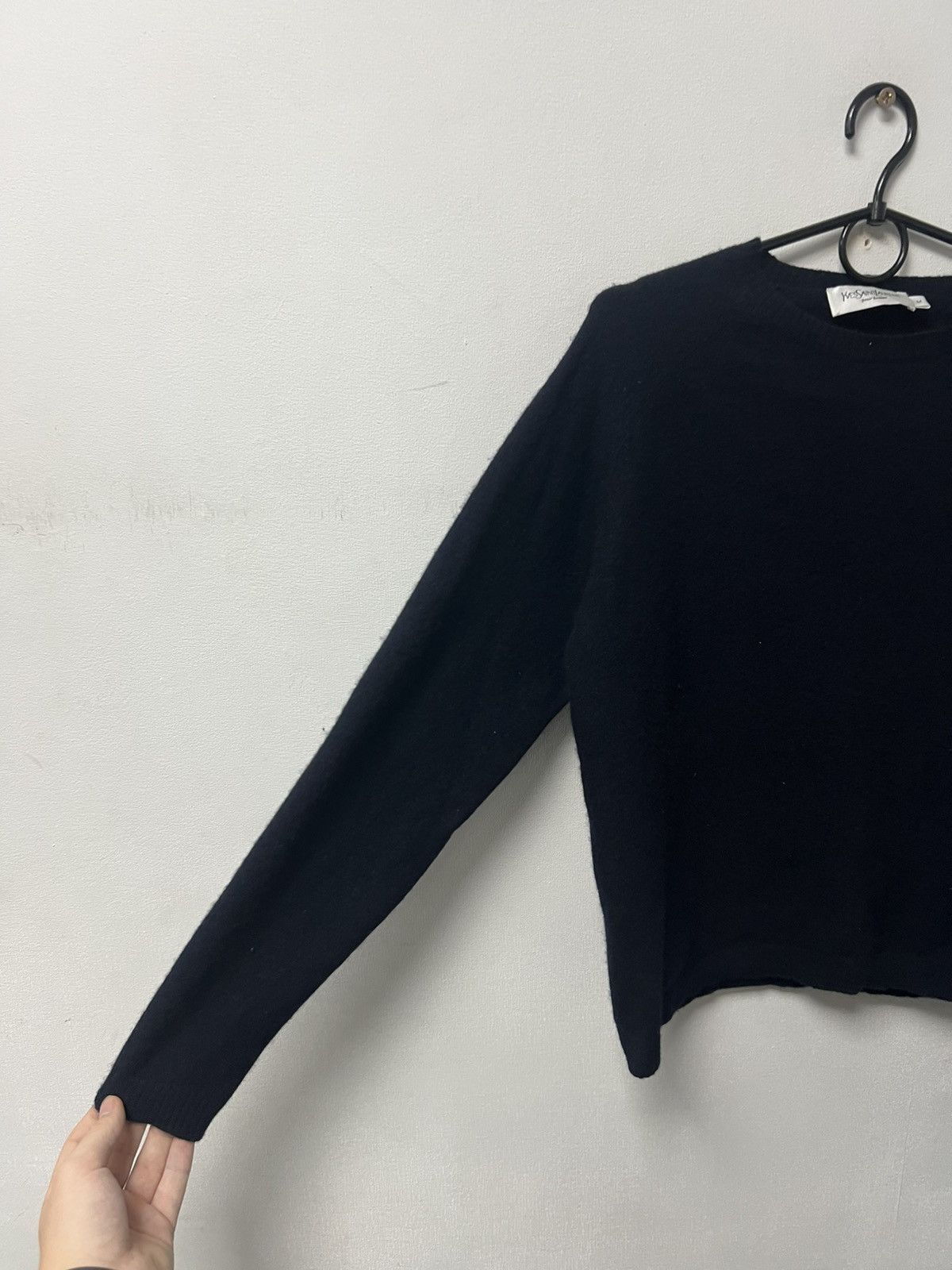 Yves Saint Laurent Vintage Yves Saint Laurent YSL Wool Sweater logo Size US M / EU 48-50 / 2 - 4 Thumbnail