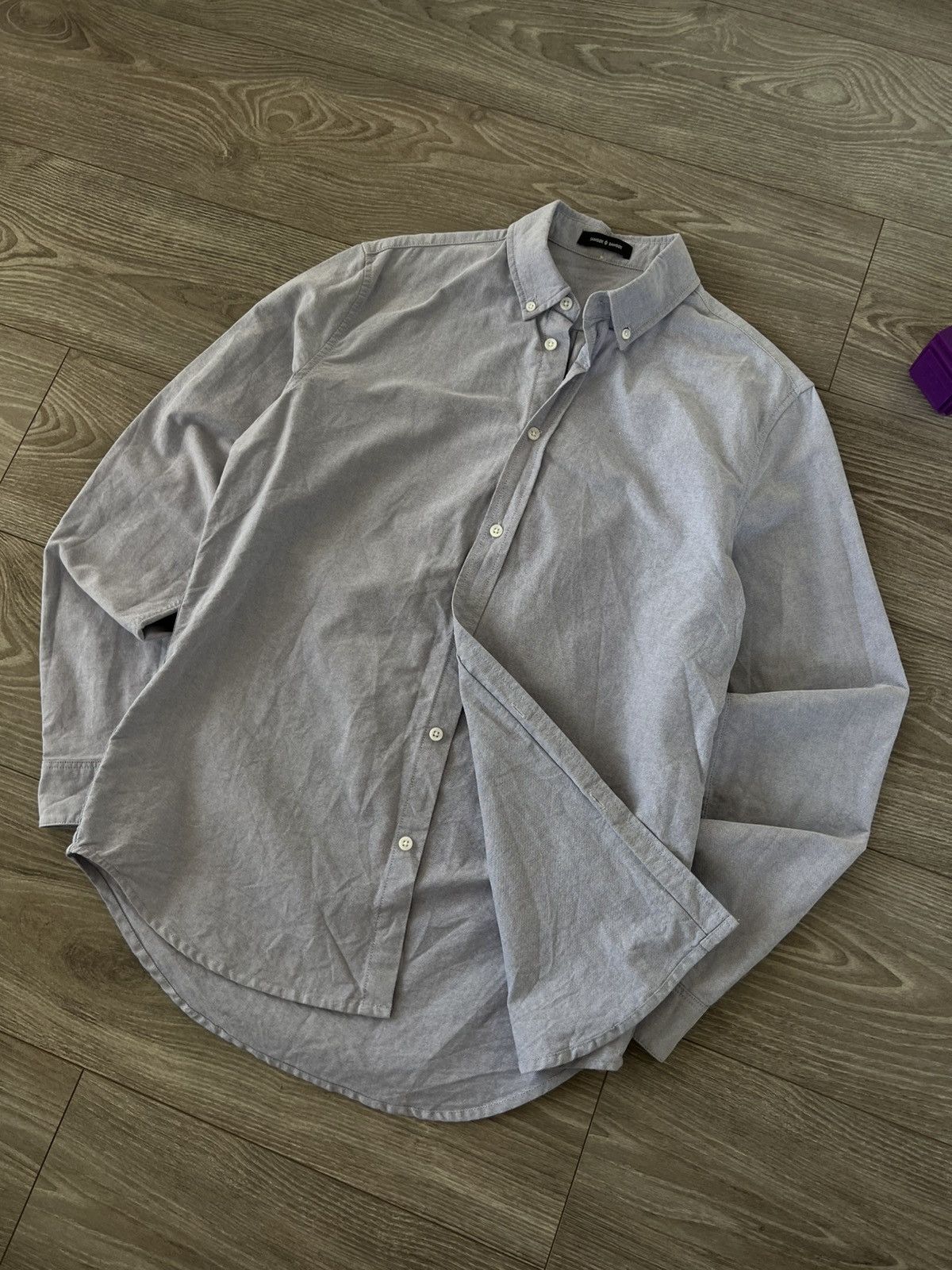 Samsoe Samsoe Samsoe Samsoe Basic Helsinki Oxford Button Up Casual Shirt Size US M / EU 48-50 / 2 - 9 Thumbnail