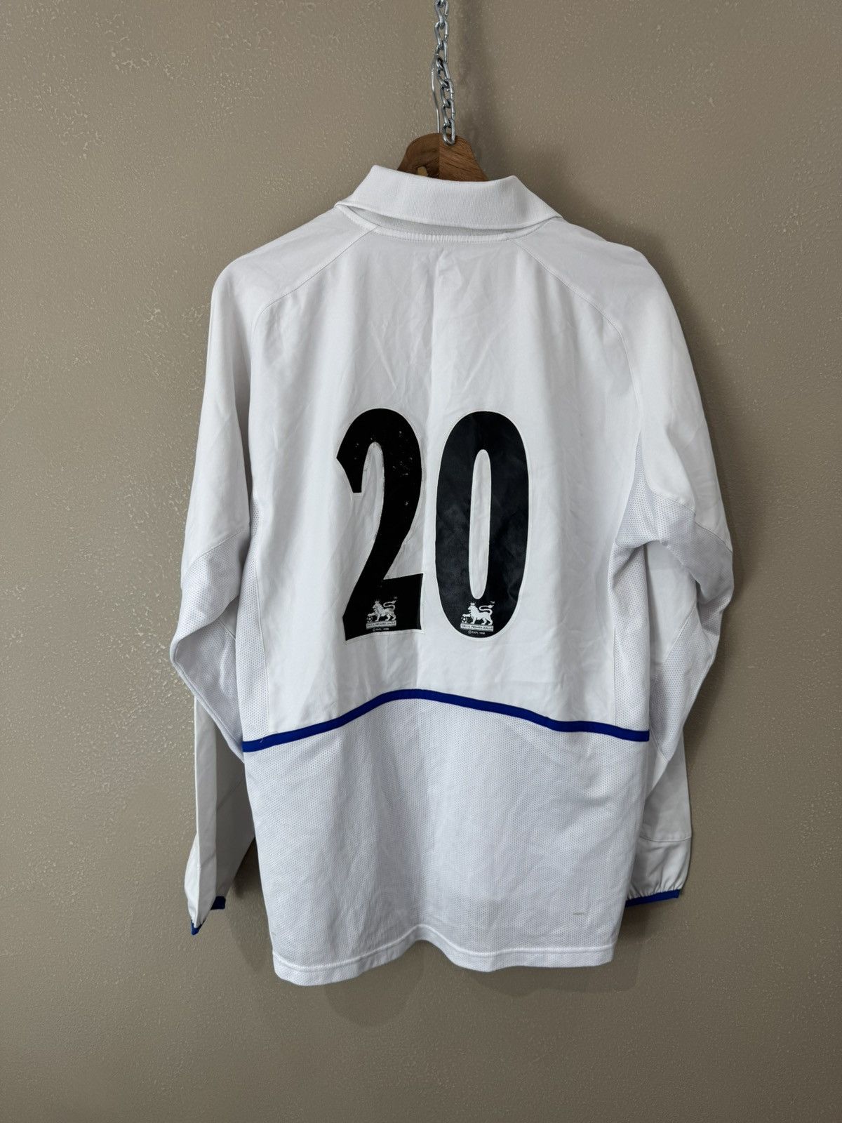 Nike Vintage Leeds United Home Jersey 2002 Longsleeve Size US M / EU 48-50 / 2 - 2 Thumbnail