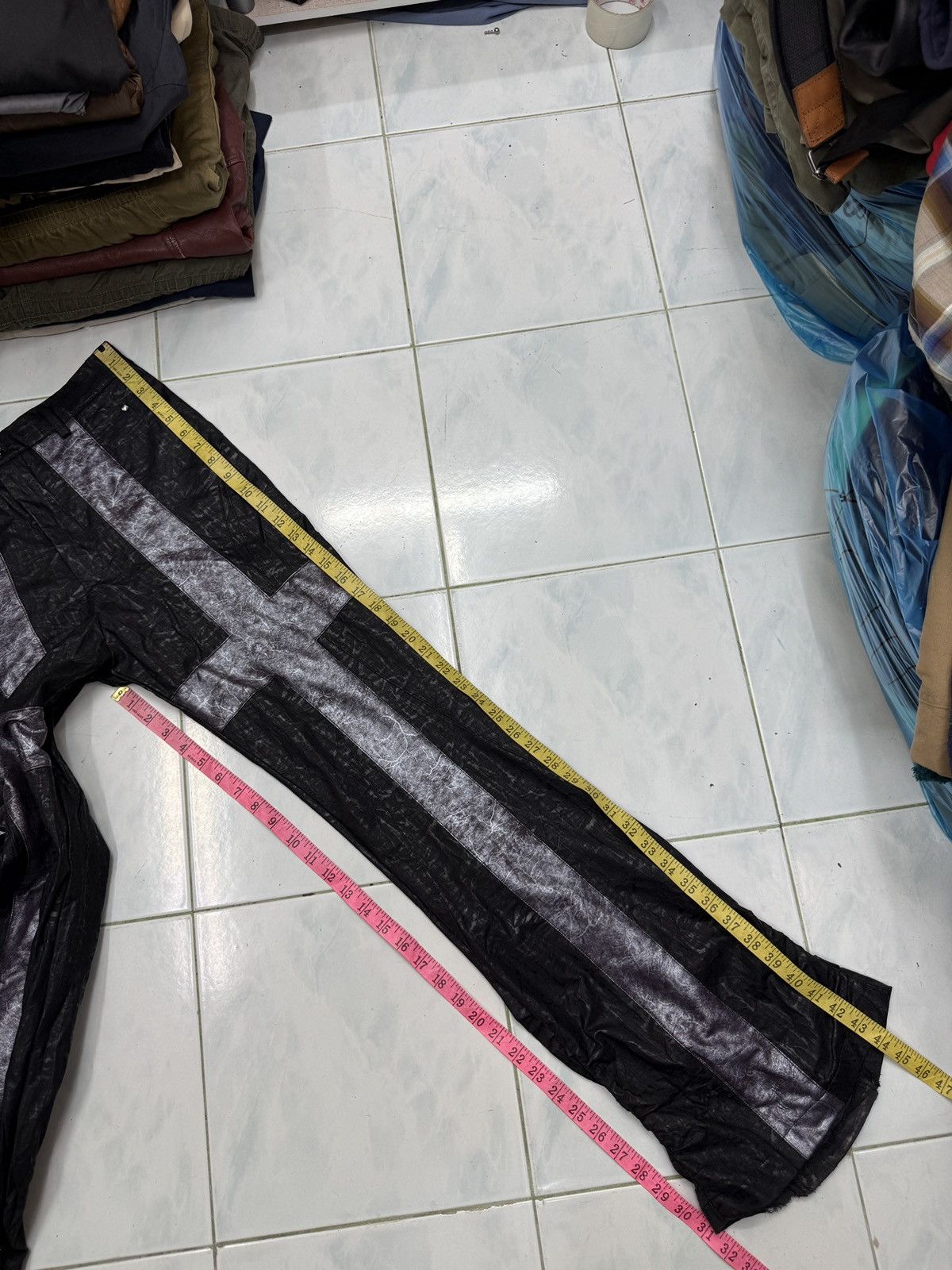 Hypebeast 🔥🔥🔥ARCHIVE PUNK GOTH PANTS Size 30" / US 8 / IT 44 - 14 Thumbnail
