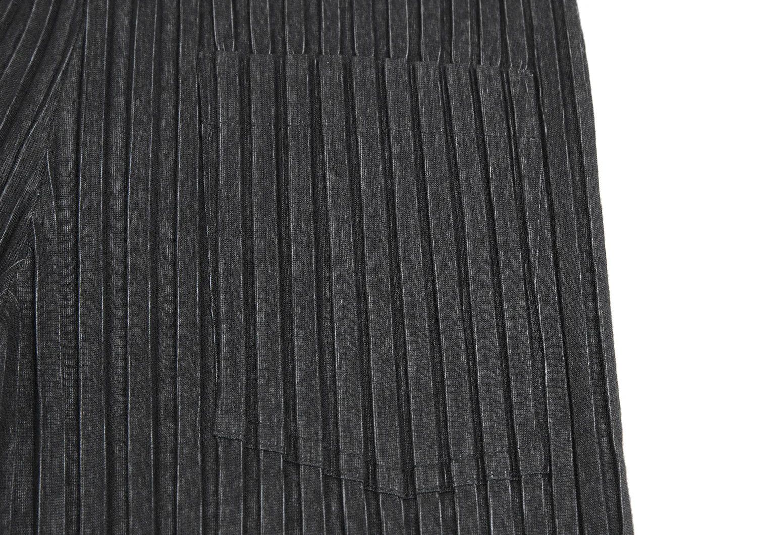 Issey Miyake Fabric Print Pleats Pants in Black, Size 4 Size US 36 / EU 52 - 9 Thumbnail