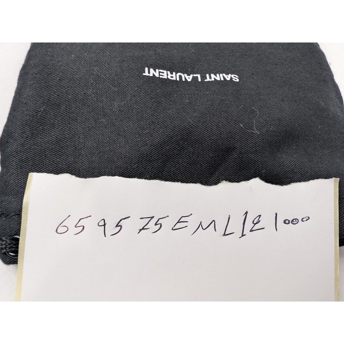 Saint Laurent Paris o1rshd1 Size: 105cm / Belt in Black Size 42 - 15 Thumbnail