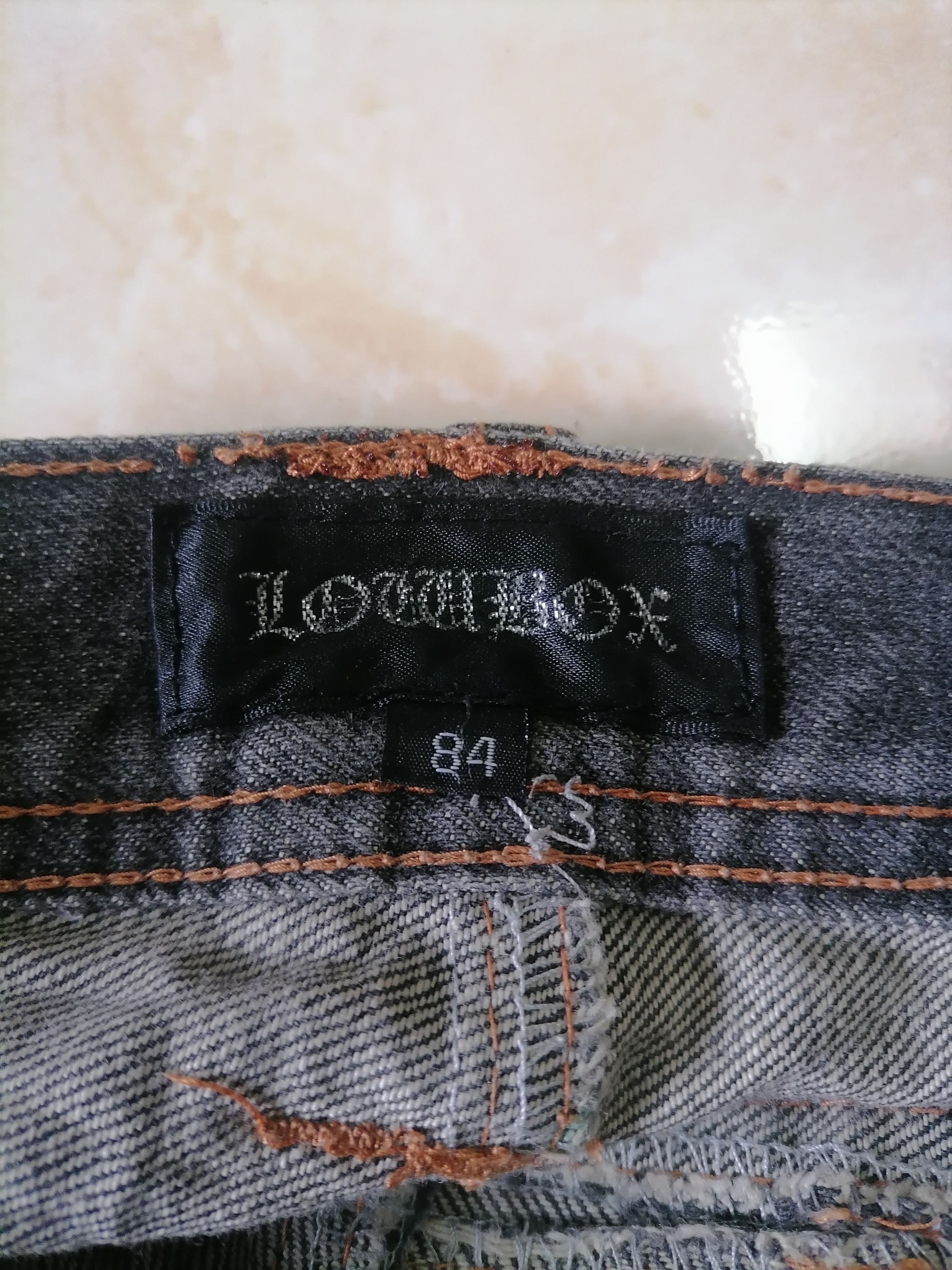 LOWBOX Lowbox Original Design Punk Style Jeans Size US 33 - 4 Thumbnail