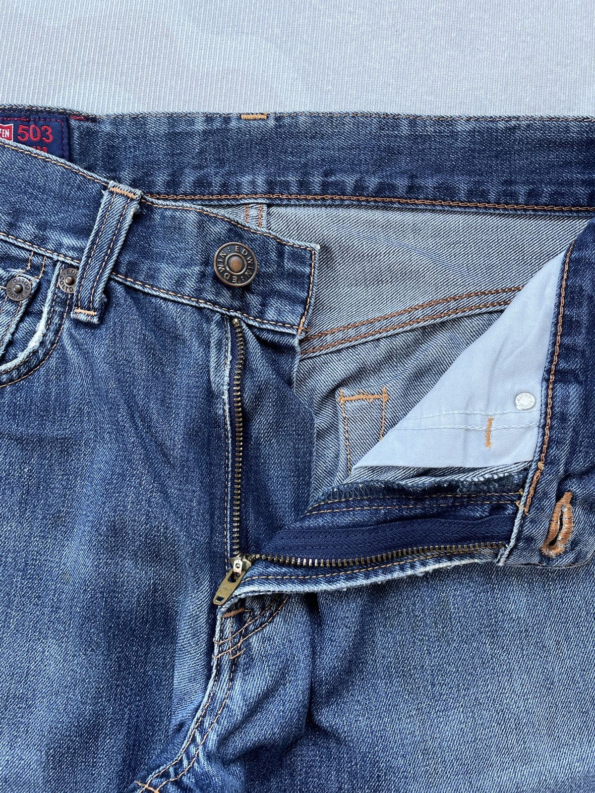 Edwin Vtg Edwin 503 Jeans (LG123) Size US 29 - 6 Thumbnail
