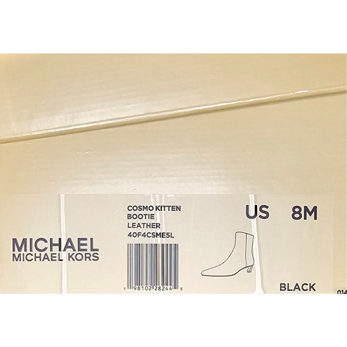 Michael Kors Michael Kors Cosmo Leather Kitten Boot Size US 8 / IT 38 - 10 Thumbnail