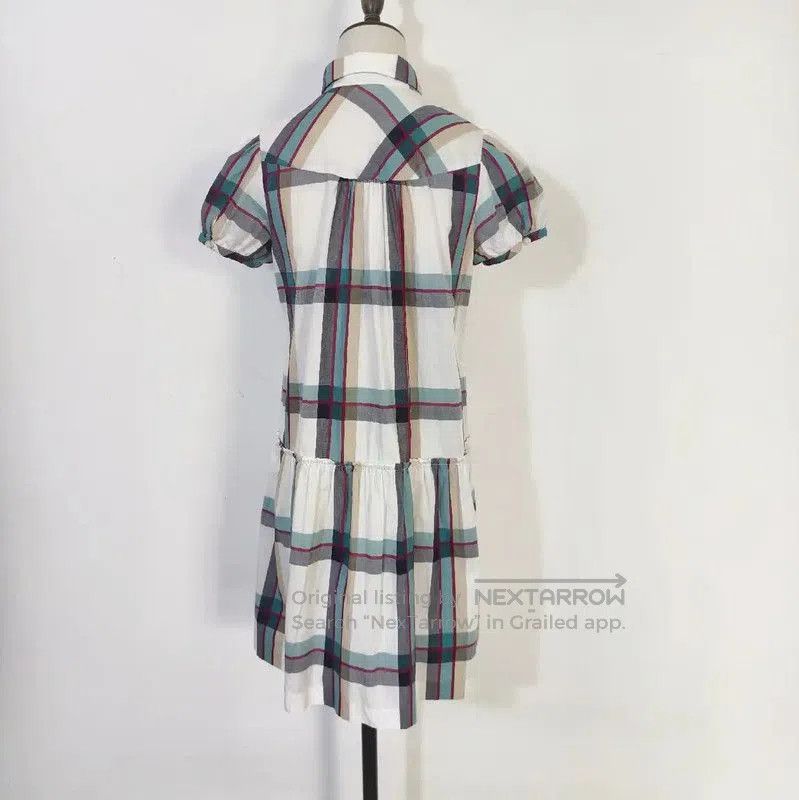 Burberry Burberry Summer Cotton Plaid Dress. Size M / US 6-8 / IT 42-44 - 5 Thumbnail