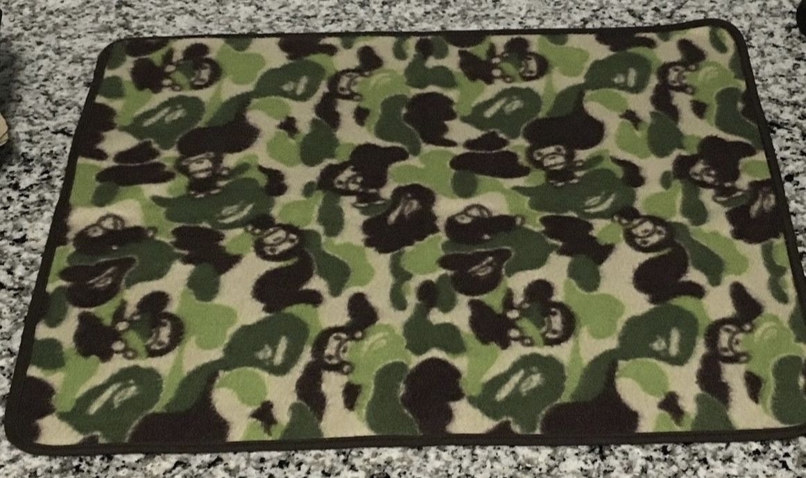 Bape Bape Camo Mini Blanket Size ONE SIZE - 2 Thumbnail