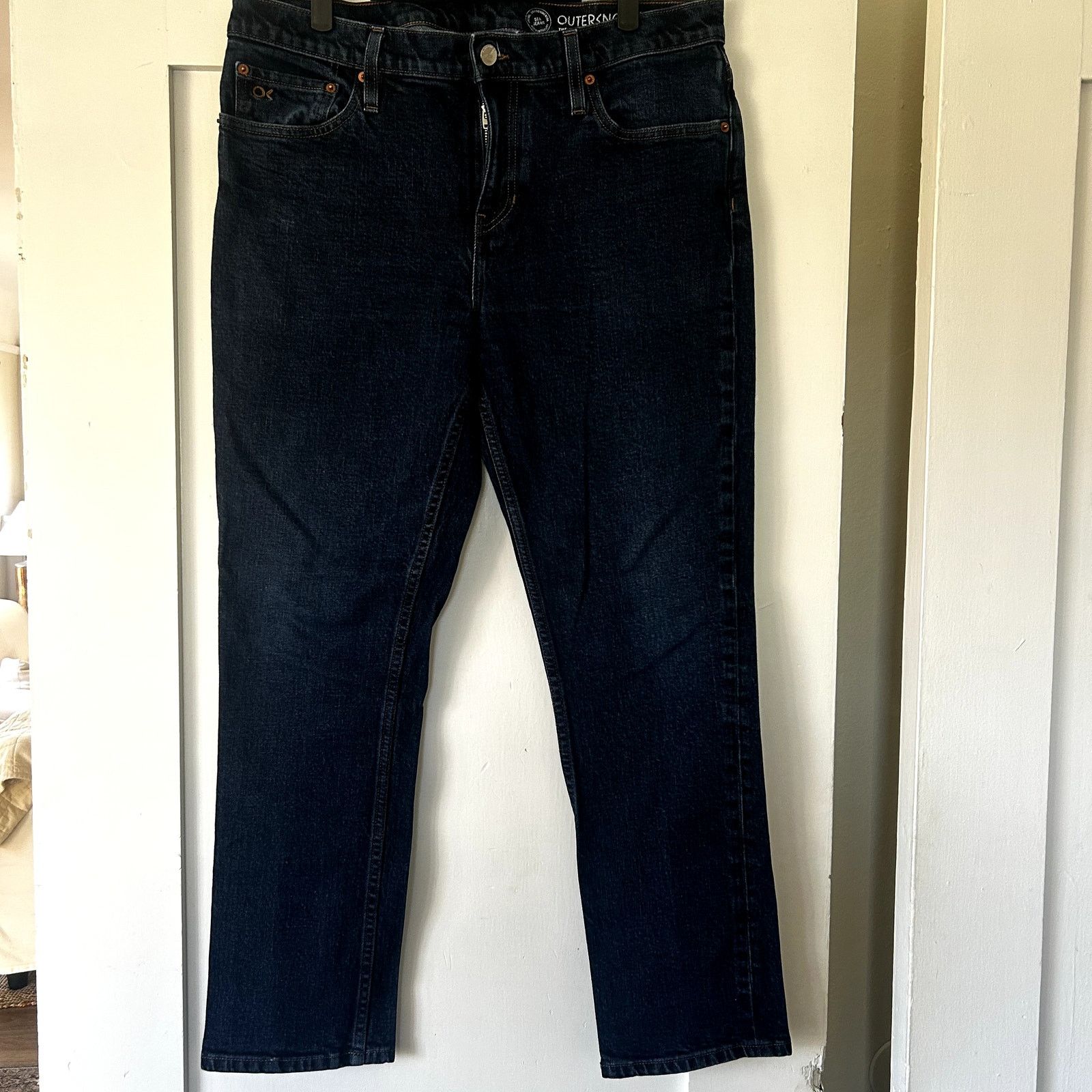 Outerknown Men's Outerknown dark denim jeans 34 x30 Size US 34 / EU 50 - 1 Thumbnail