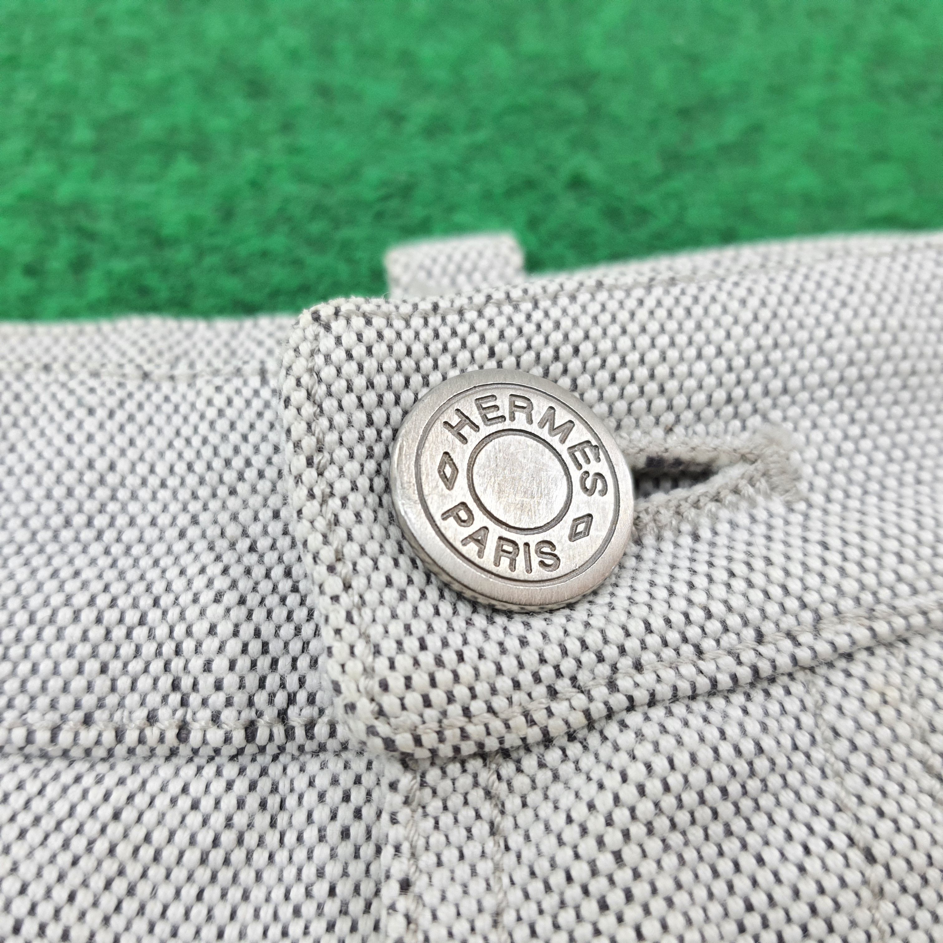 Designer × Hermes × Vintage Vintage Hermes Paris Designer Denim Pants Size US 26 / EU 42 - 4 Thumbnail