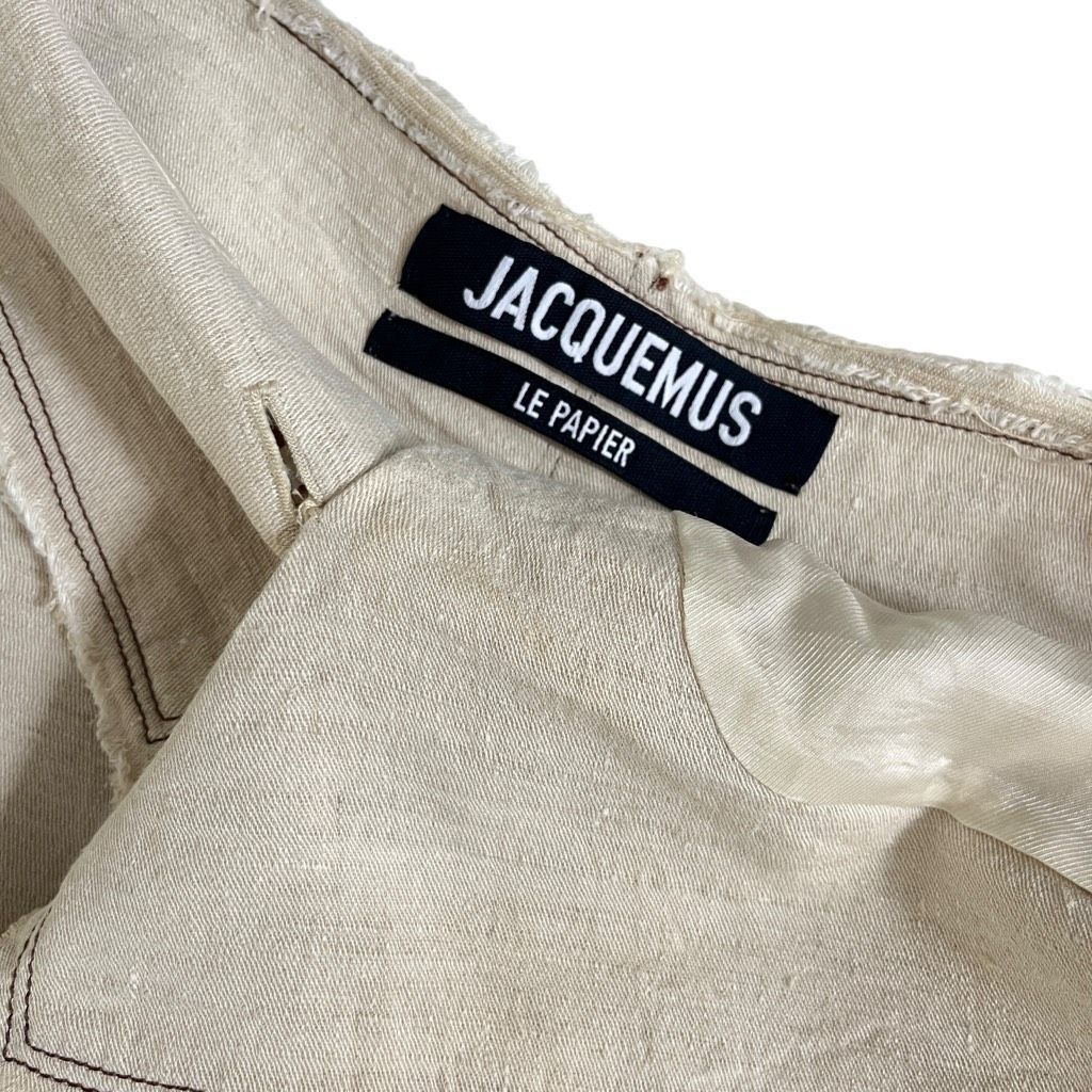 Jacquemus JACQUEMUS La Veste Camargue in Light Beige Size M / US 6-8 / IT 42-44 - 7 Thumbnail