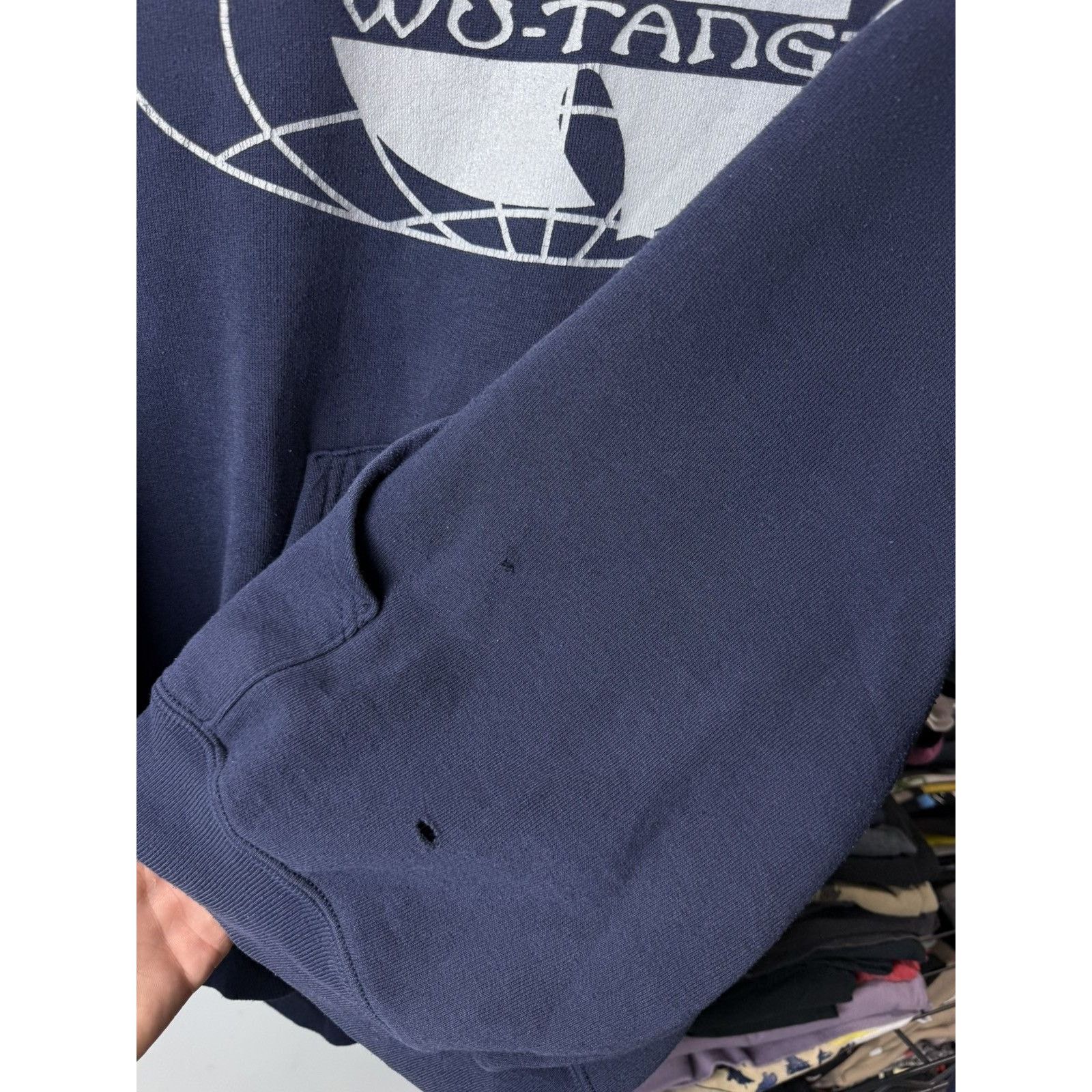 Wu-Tang Clan 💥 Rare! 1990’s Vintage Wu Tang Clan Big Logo Hoodie Size US L / EU 52-54 / 3 - 7 Thumbnail