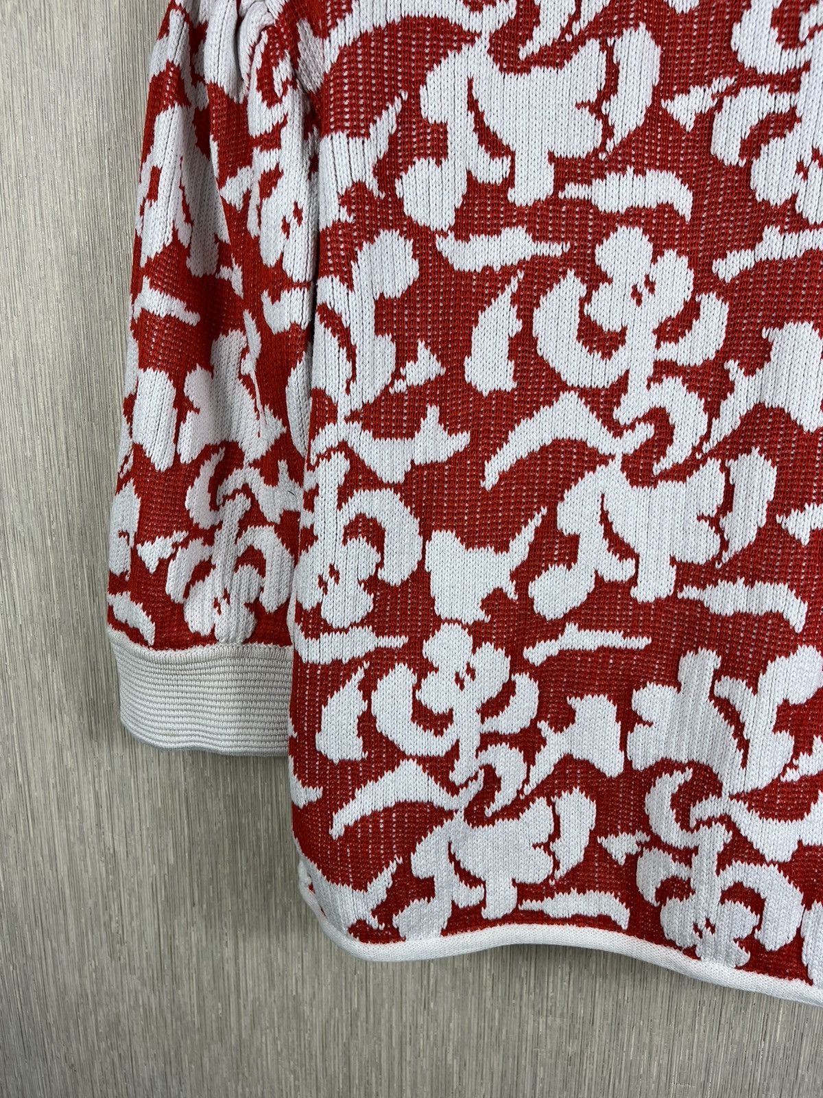 Givenchy Vintage Givenchy knitwear double-breasted floral cardigan Size M / US 6-8 / IT 42-44 - 23 Thumbnail