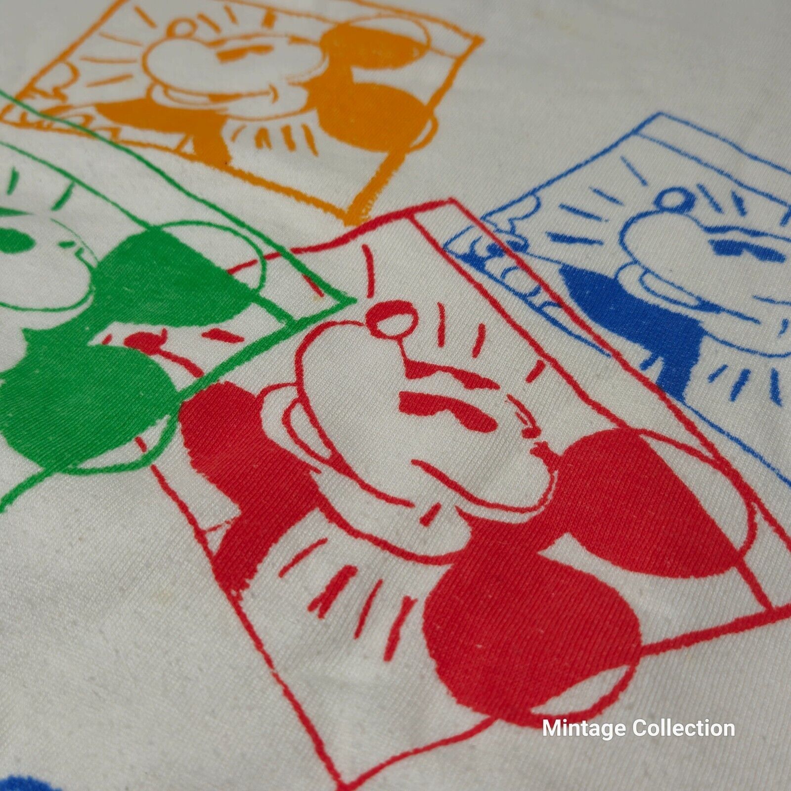 Disney VINTAGE Euro Disney Mickey Mouse Snapshot Sweatshirt L Size US L / EU 52-54 / 3 - 4 Thumbnail