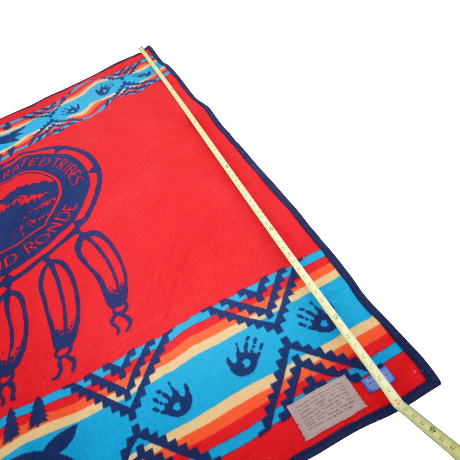 Pendleton VTG Pendleton The Confederated Tribes of Grand Ronde Blanket Size ONE SIZE - 8 Thumbnail