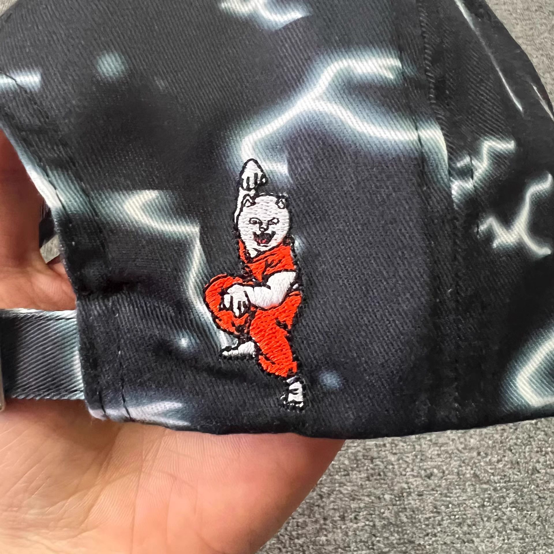 RIPNDIP Ripndipembroideredightningkungfucatcurvedbrimbaseball cap Q7 Size ONE SIZE - 4 Thumbnail