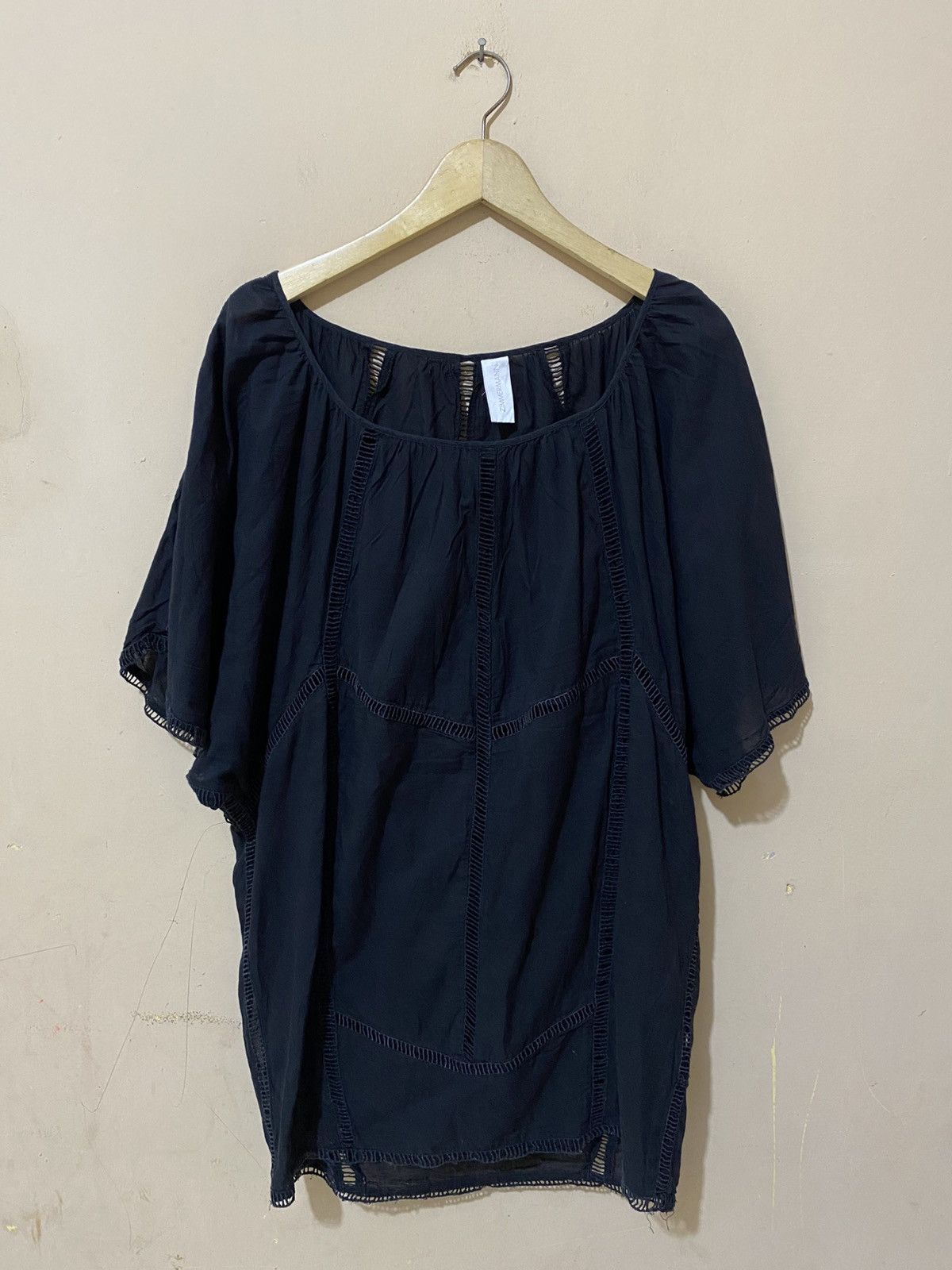 Zimmermann Zimmermann Black Blouse Size XL / US 12-14 / IT 48-50 - 1 Thumbnail