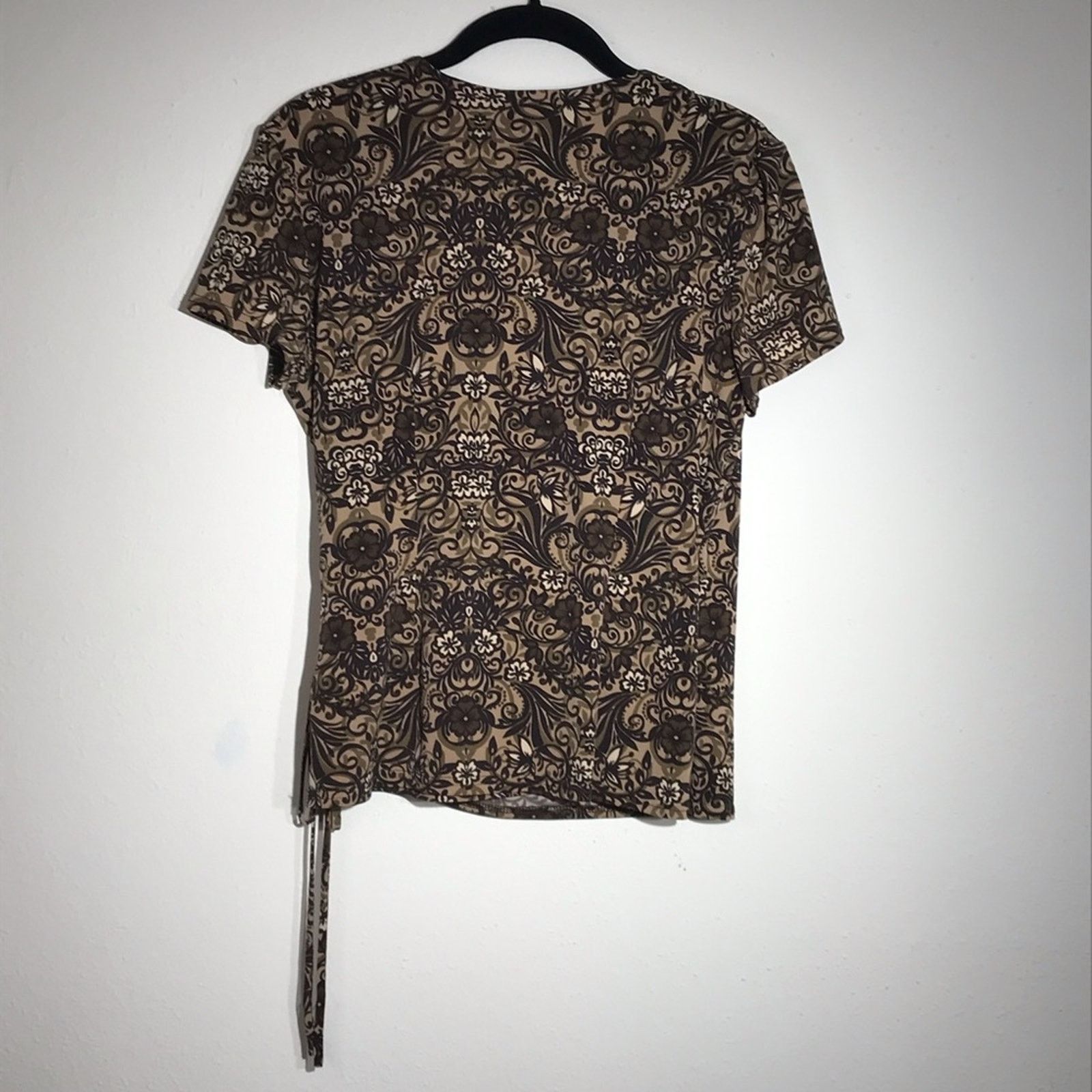 Other Studio I Brown Floral Skirt Set Size 10 Size 32" / US 10 / IT 46 - 14 Thumbnail