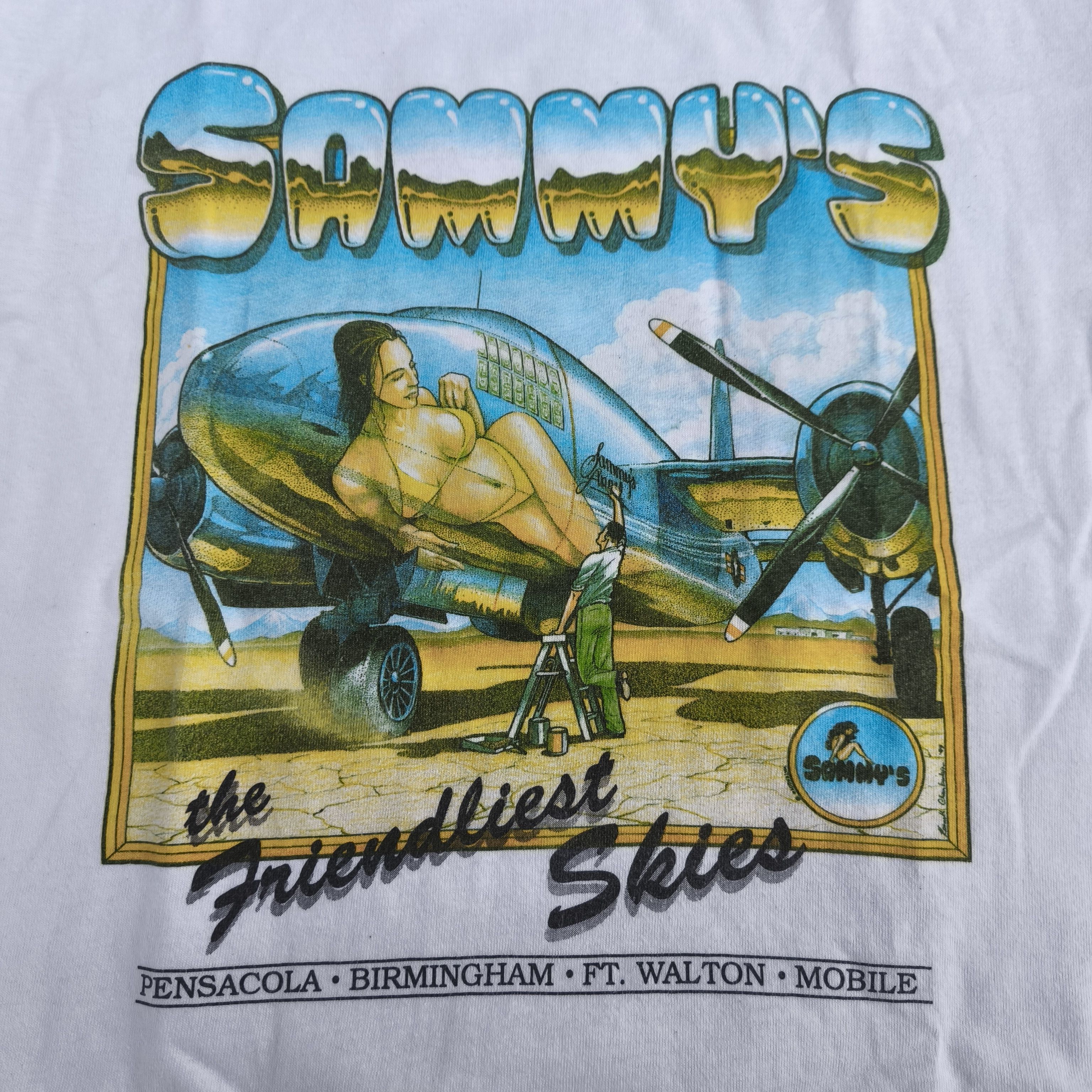 Vintage Vintage Touch Of Gold Sammy Plane T Shirt Size US L / EU 52-54 / 3 - 5 Thumbnail