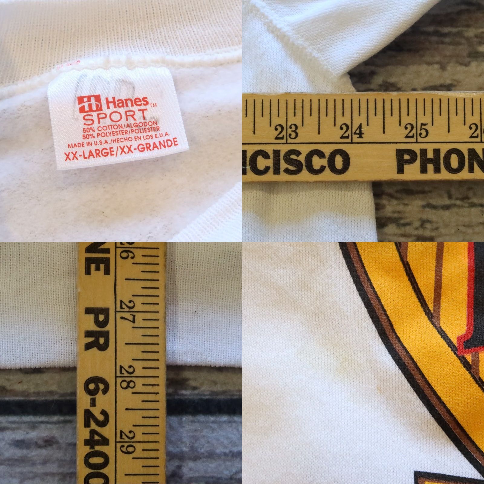 Hanes VINTAGE 90s Phenomenal Black Man Crewneck Sweatshirt Mens XXL White Hanes Sweatshirt Size US XXL / EU 58 / 5 - 8 Thumbnail