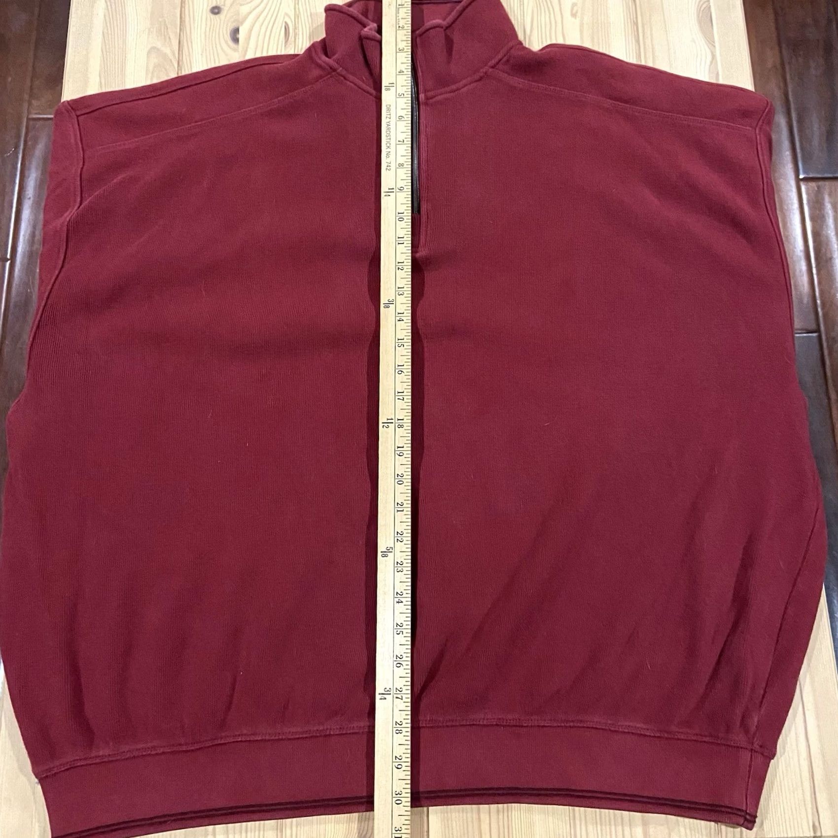 Tommy Bahama Tommy Bahama Sweater Mens 2XL Quarter Zip Reversible Red Size US XXL / EU 58 / 5 - 5 Thumbnail