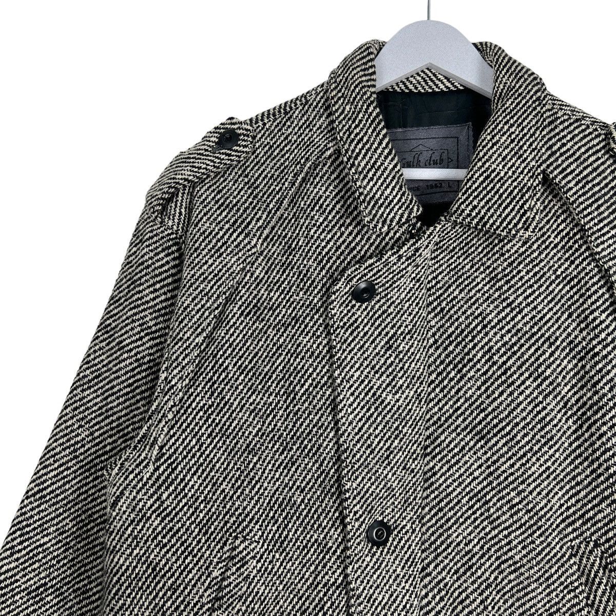 Issey Miyake 🔥 VINTAGE GULK CLUB HARRINGBONE WOOL BOMBER JACKET Size US M / EU 48-50 / 2 - 7 Thumbnail