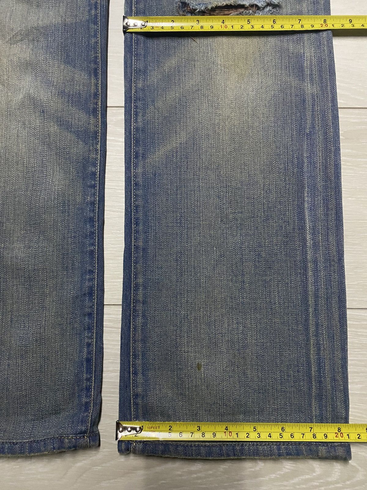 Diesel Vintage Diesel Snoozy Mud wash Distressed Loose Jeans Size US 34 / EU 50 - 17 Thumbnail