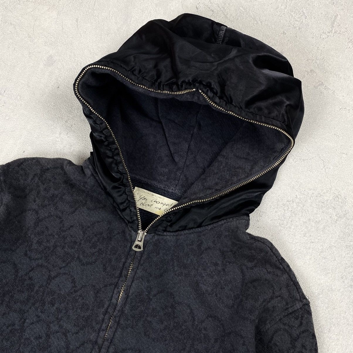 14th Addiction Japanese Heritage Stone Skull Pattern Zip Hoodie Sweatshirt Size US M / EU 48-50 / 2 - 3 Thumbnail