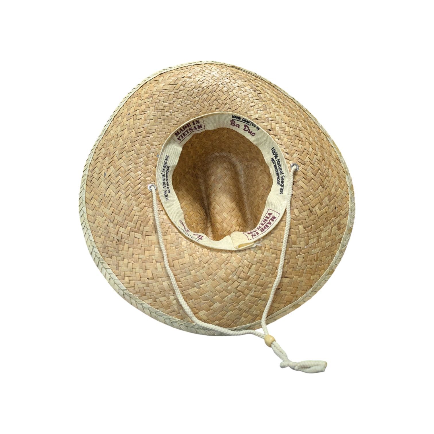 Handmade Handcrafted Natural Seagrass Floppy Hat Outdoors Straw Work Size ONE SIZE - 2 Thumbnail