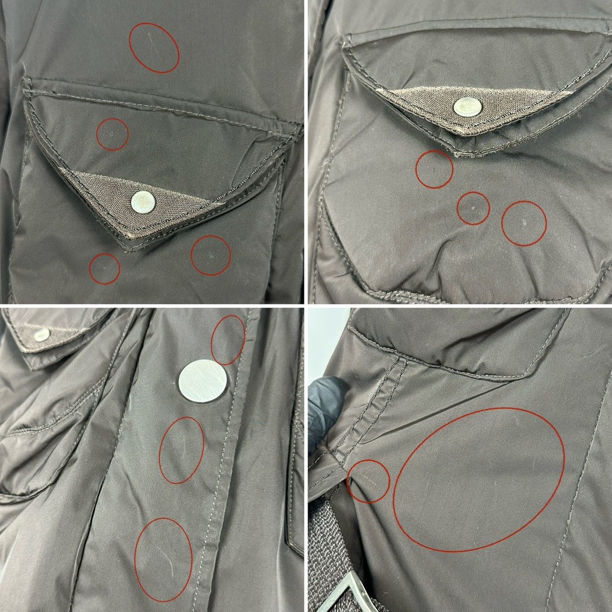 Marithe + Francois Girbaud Marithé+François Girbaud Brown Hooded Down Puffer Jacket Size M / US 6-8 / IT 42-44 - 21 Thumbnail
