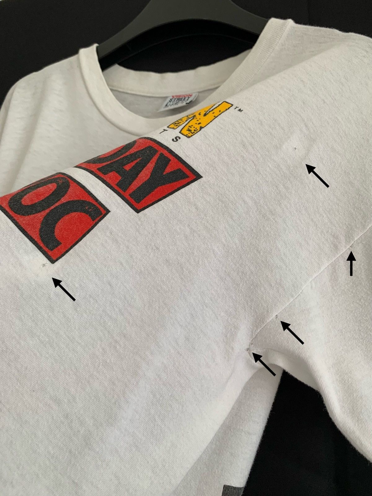Powell Peralta Vintage 80s Vision Street Wear "Public Holiday" Size US L / EU 52-54 / 3 - 6 Thumbnail