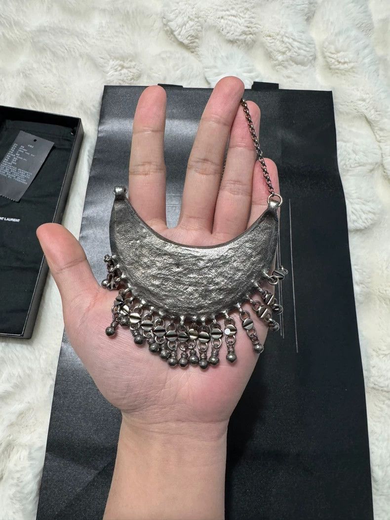 Yves Saint Laurent Saint Laruent Show Style Family Style Heavy Industry Neckla Size ONE SIZE - 9 Thumbnail
